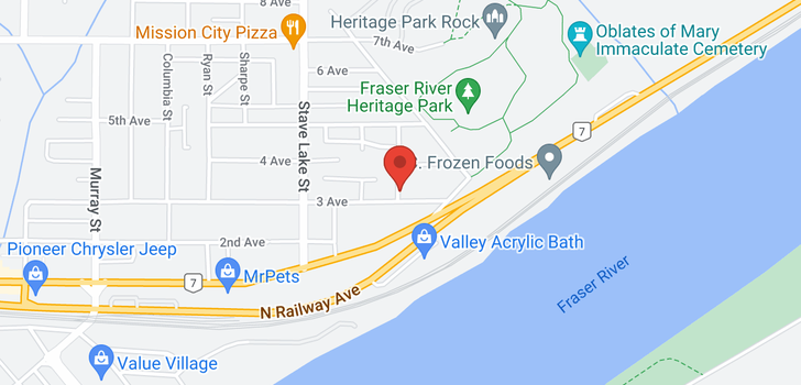 map of 33769 3RD AVENUE